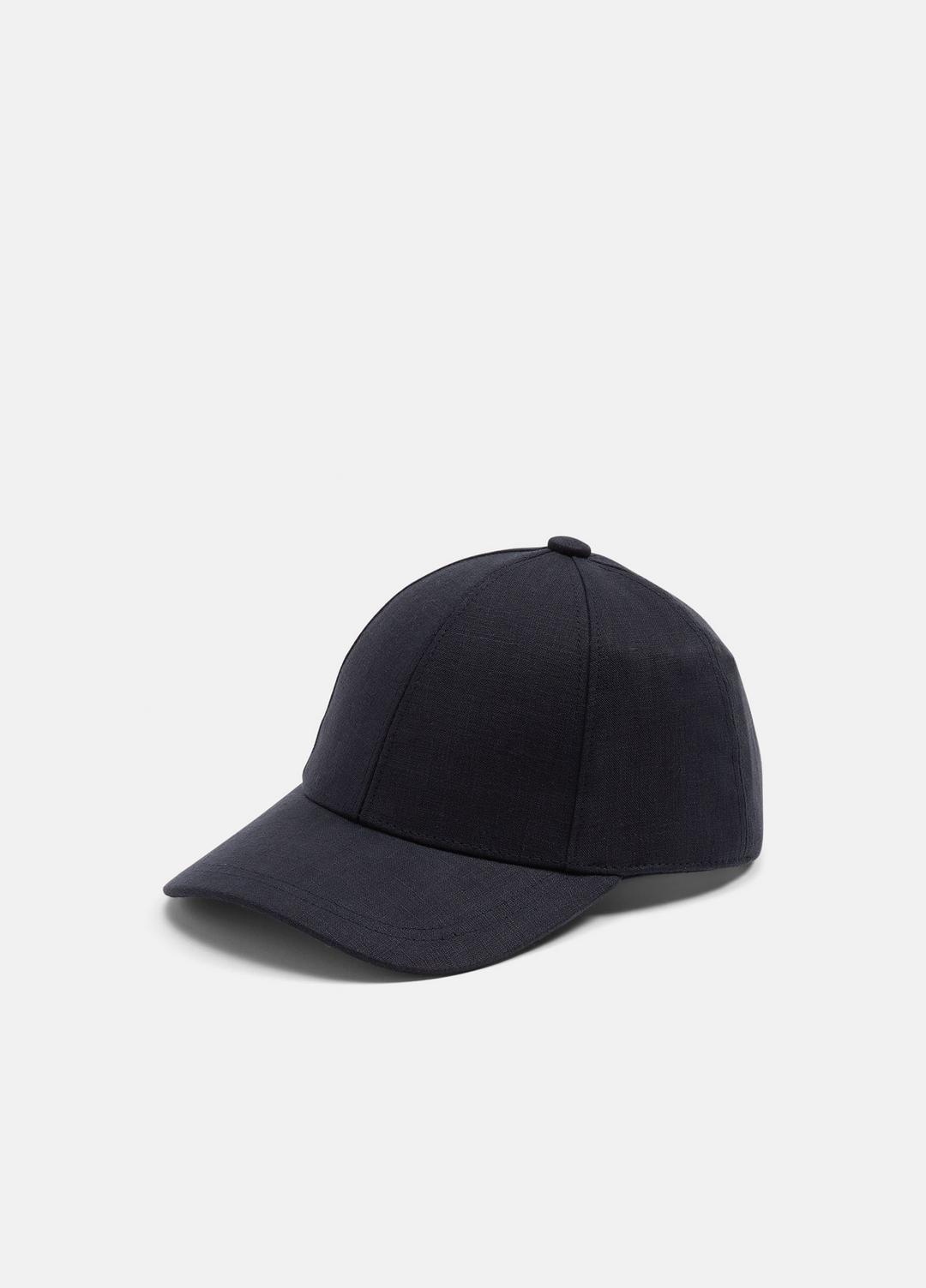 Hemp Baseball Cap in Scarves & Hats - COASTAL BLUE | VINCE Men