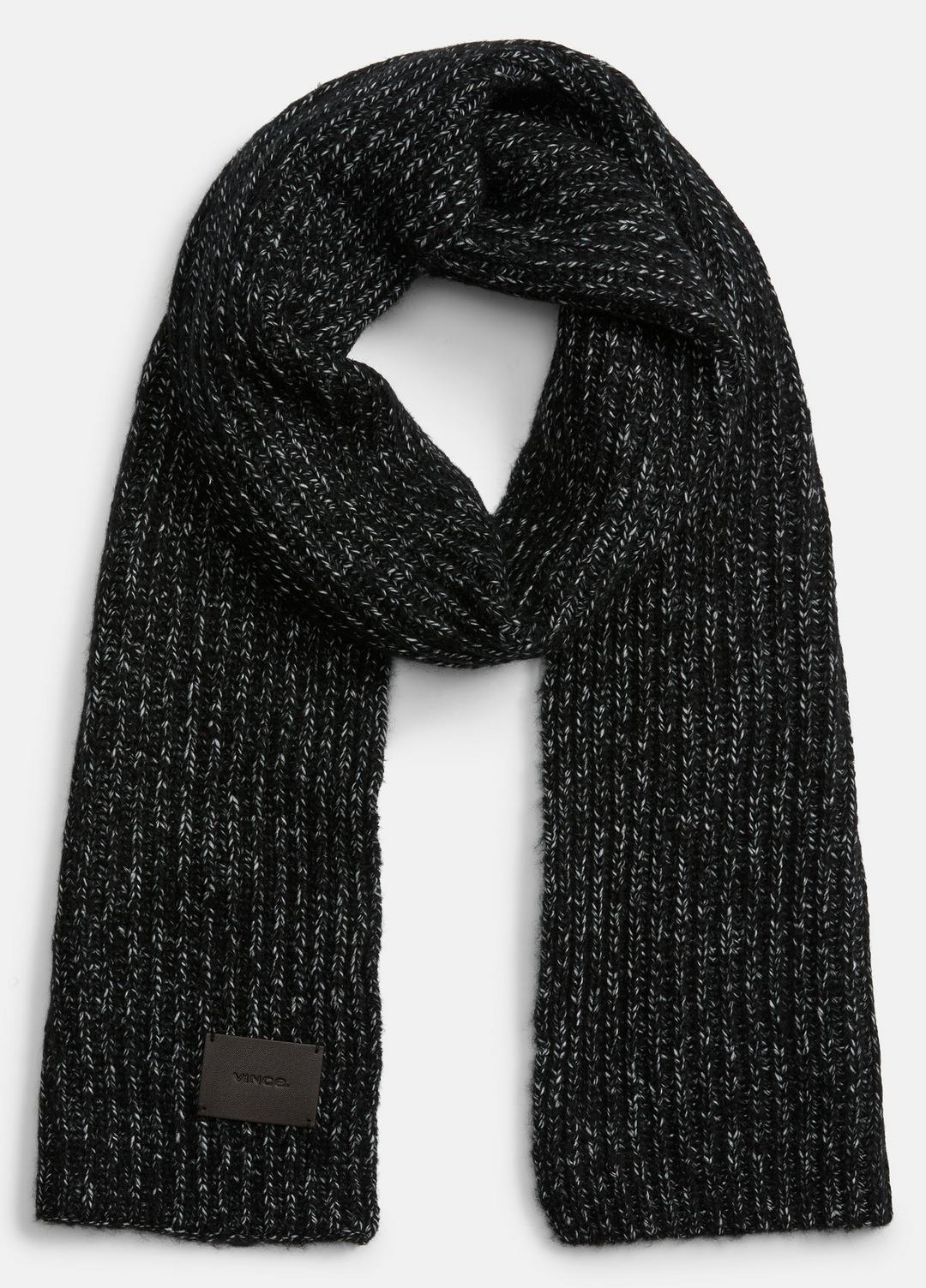 Cardigan-Stitch Scarf in Scarves & Hats - HEATHER MARBLE | VINCE Men