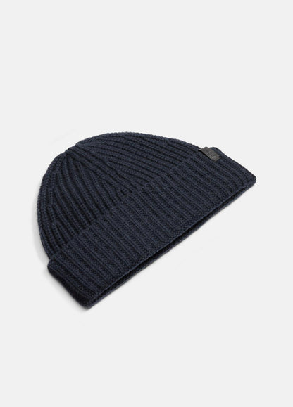Cashmere Shaker-Stitch Beanie in Scarves & Hats - COASTAL | VINCE Men