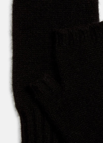 Cashmere Hand Warmers in Gloves - BLACK | VINCE Men