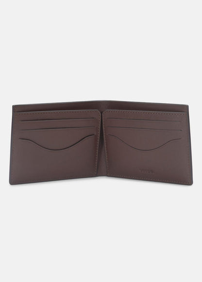 Suede Bifold Wallet in Bags - CHOCOLATE | VINCE Men