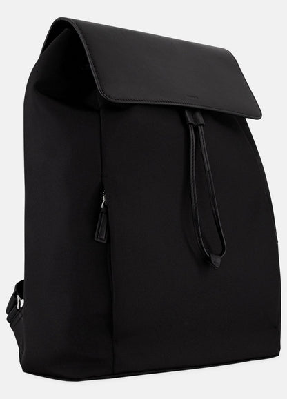 Drayton Nylon Flap Backpack in Bags - BLACK | VINCE Men
