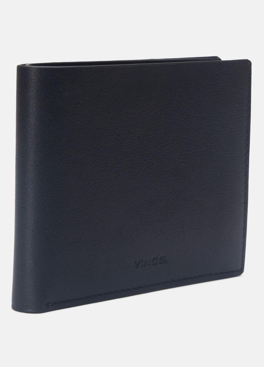 Nappa Leather Bifold Wallet in Bags - BLACK | VINCE Men