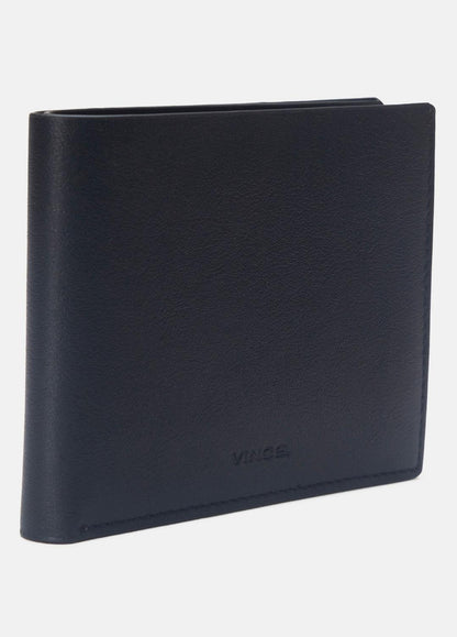 Nappa Leather Bifold Wallet in Bags - BLACK | VINCE Men
