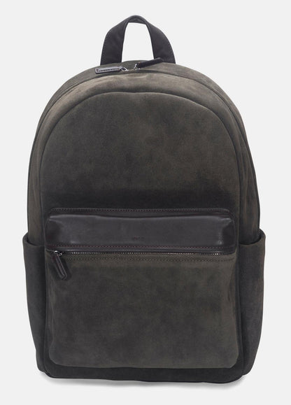 Cavalor Suede Backpack in Bags - DRIVER GREEN | VINCE Men