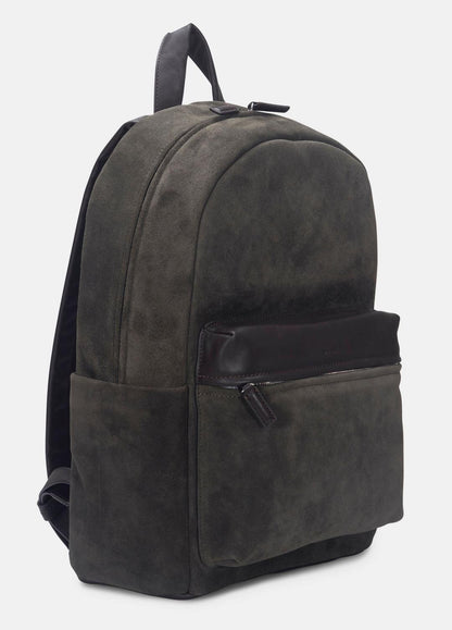 Cavalor Suede Backpack in Bags - DRIVER GREEN | VINCE Men