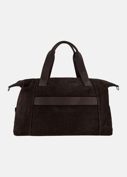 Westmore Suede Duffle Bag in Bags - TOBACCO | VINCE Men