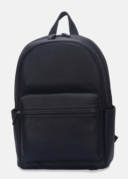 Cavalor Leather Backpack in Bags - BLACK | VINCE Men