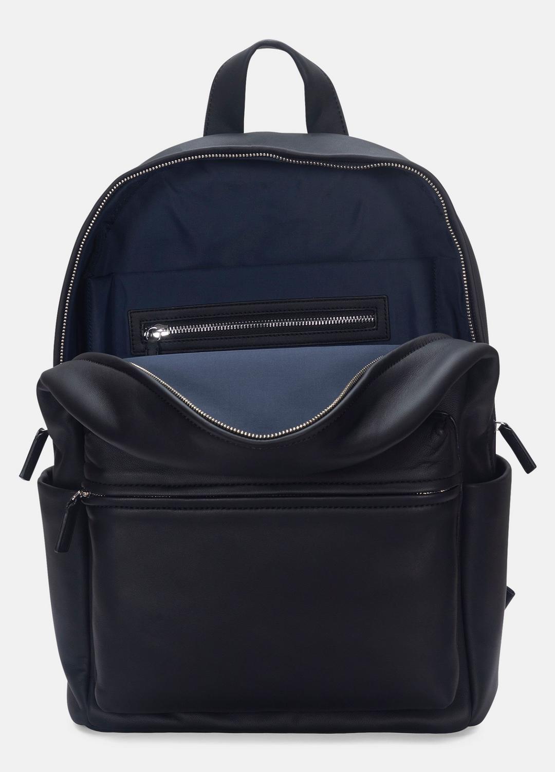 Cavalor Leather Backpack in Bags - BLACK | VINCE Men