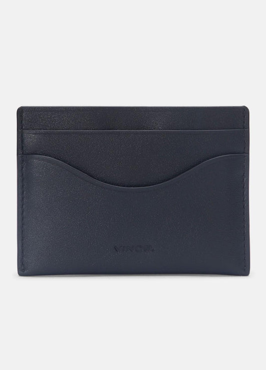 Nappa Leather Cardholder in Bags - BLACK | VINCE Men
