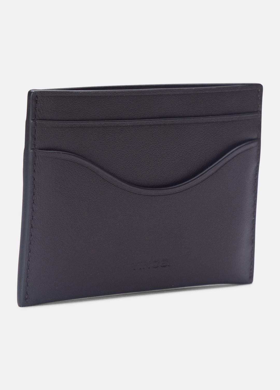 Nappa Leather Cardholder in Bags - TOBACCO | VINCE Men