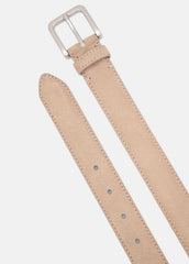 Men's 30mm Stitched Suede Belt in Belts - NEW CAMEL | VINCE Men