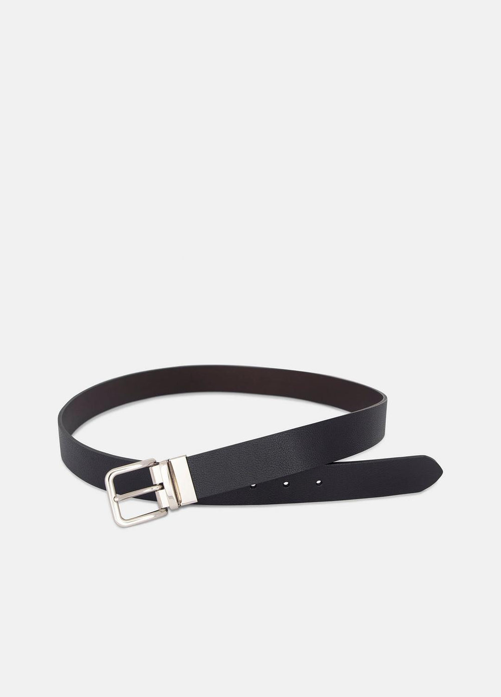 Men’s 32mm Reversible Leather Belt in Belts - BLACK | VINCE Men