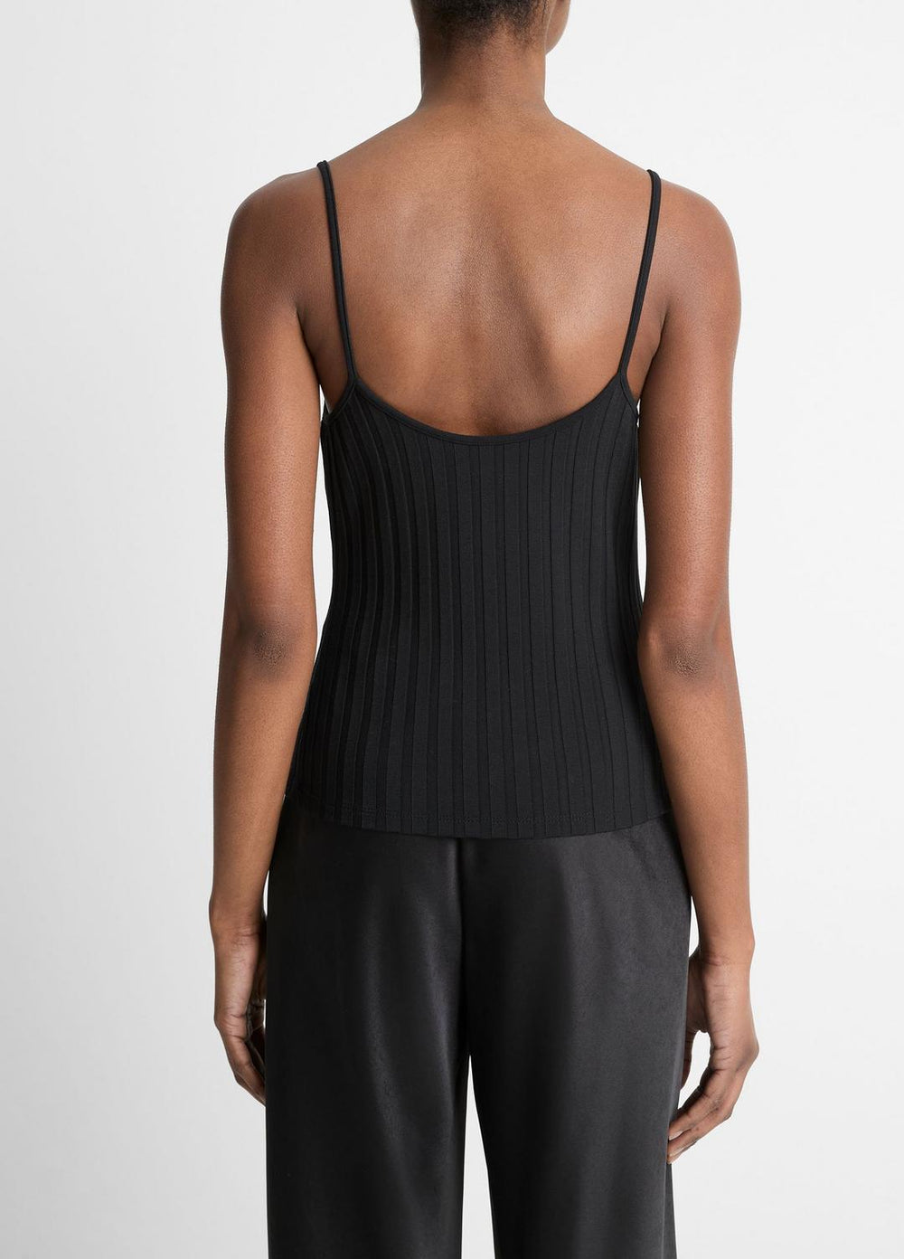 Ribbed V-Neck Camisole in Shirts & Tees - BLACK | VINCE Sale