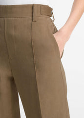 Utility Tab-Detail Pull-On Pant in Pants & Shorts - TAPENADE | VINCE Sale
