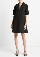 A-Line Short Dress in Dresses & Skirts - BLACK | VINCE Sale