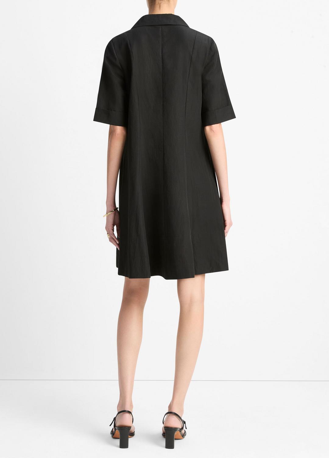 A-Line Short Dress in Dresses & Skirts - BLACK | VINCE Sale