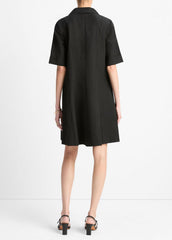 A-Line Short Dress in Dresses & Skirts - BLACK | VINCE Sale