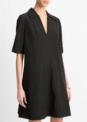 A-Line Short Dress in Dresses & Skirts - BLACK | VINCE Sale