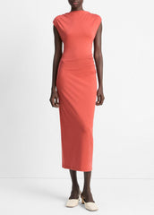 Pima Cotton Muscle-Tee Dress in Dresses & Skirts - BRICK ROSE | VINCE Sale