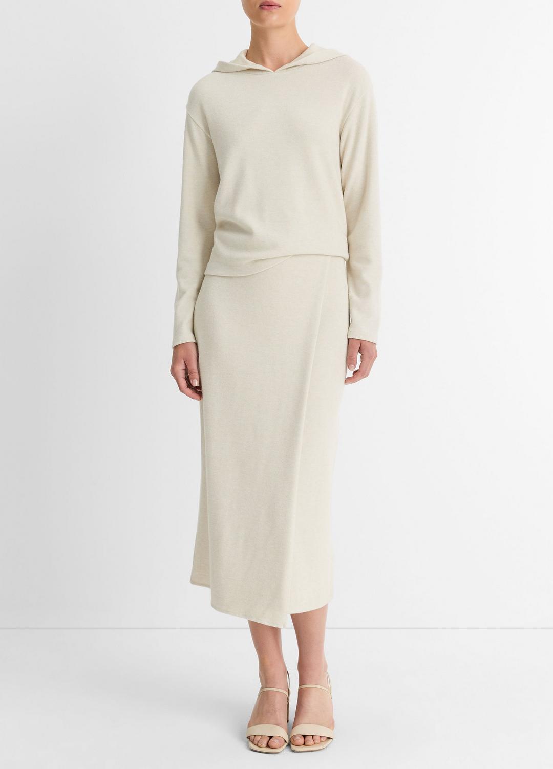 Cozy Wrap Skirt in Dresses & Skirts - HEATHER CERAMIC | VINCE Sale