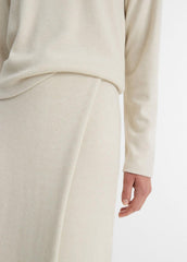 Cozy Wrap Skirt in Dresses & Skirts - HEATHER CERAMIC | VINCE Sale