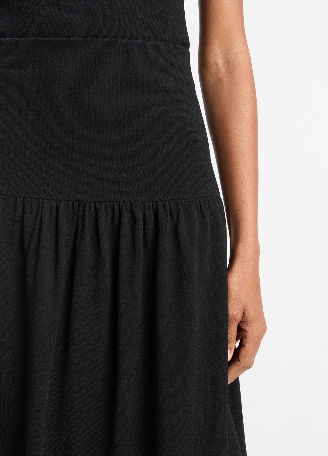 Compact Drop-Waist Skirt in Dresses & Skirts - BLACK | VINCE Sale