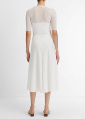 Bias A-Line Skirt in Dresses & Skirts - OFF WHITE | VINCE Sale