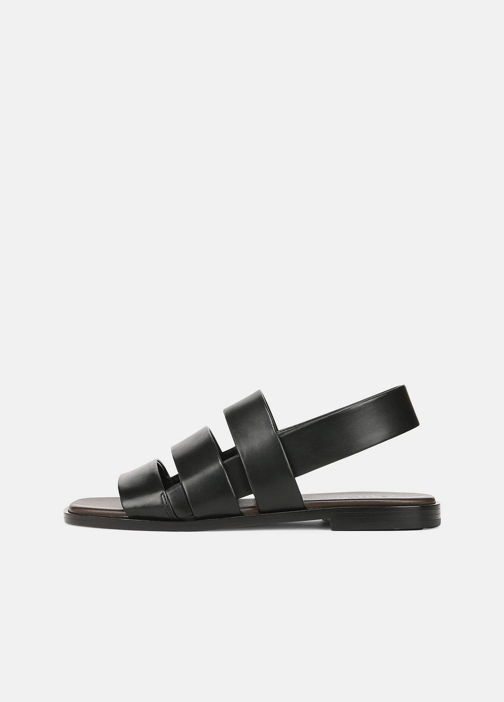 Mazie Leather Slingback Sandal in Shoes - BLACK | VINCE Sale