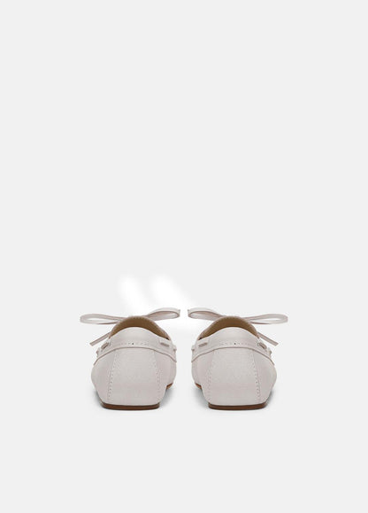 Marin Leather Lace-Up Loafer in Shoes - WHITE/SABBIA | VINCE Sale