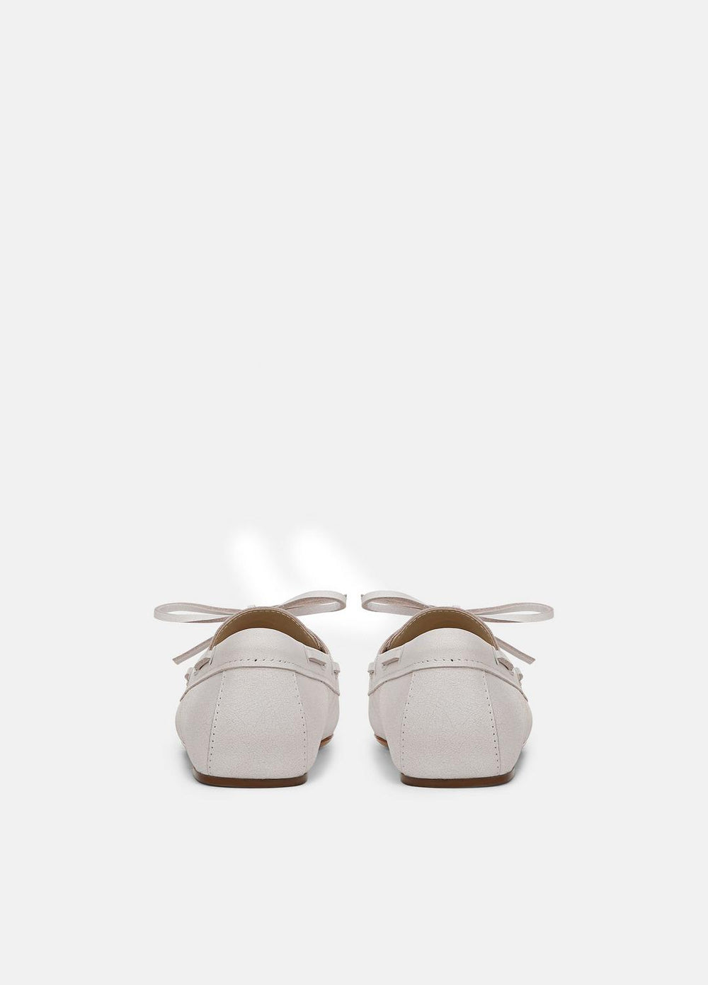 Marin Leather Lace-Up Loafer in Shoes - WHITE/SABBIA | VINCE Sale