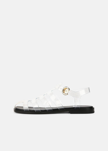 Melina Jelly Fisherman Sandal in Shoes - CLEAR | VINCE Sale
