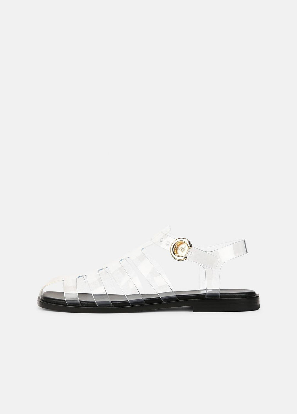 Melina Jelly Fisherman Sandal in Shoes - CLEAR | VINCE Sale