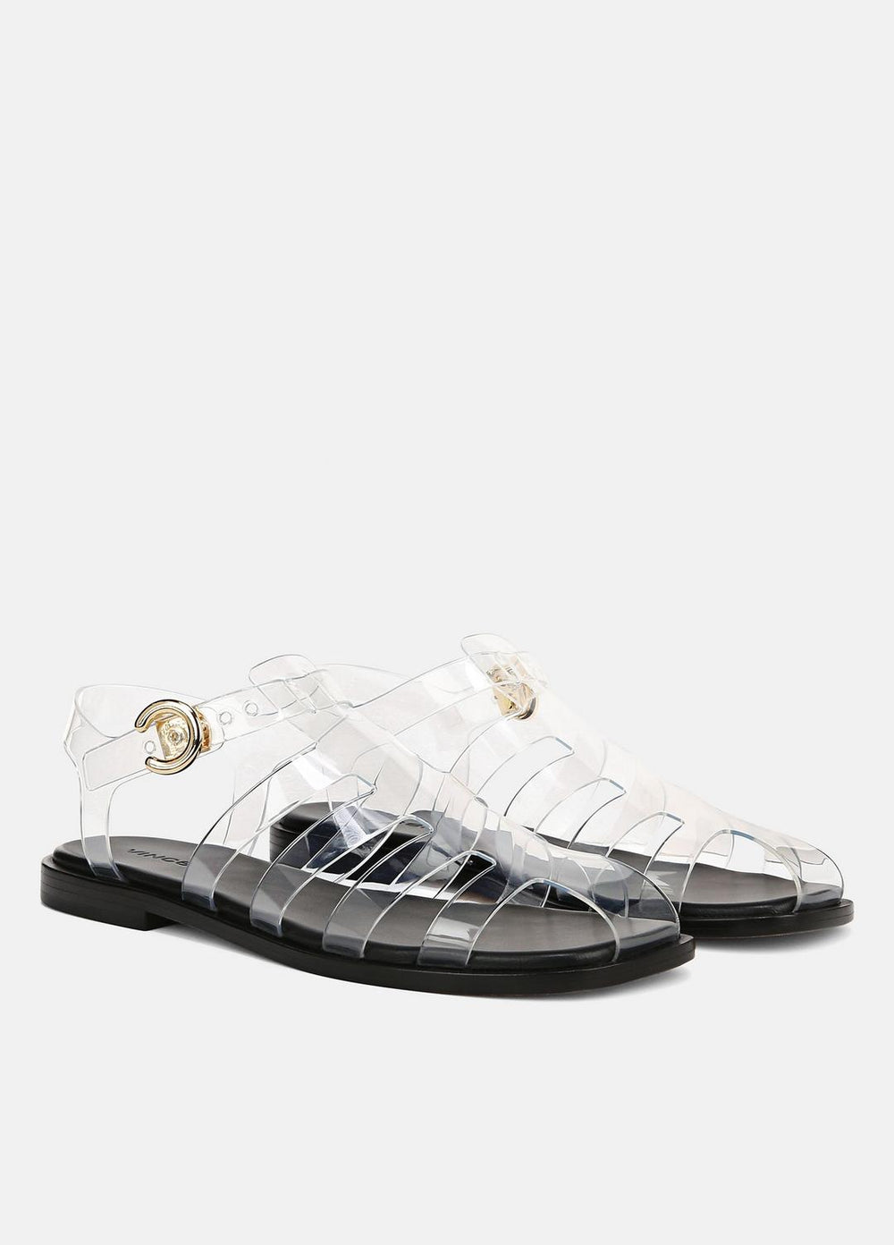 Melina Jelly Fisherman Sandal in Shoes - CLEAR | VINCE Sale