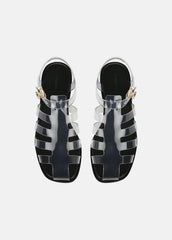 Melina Jelly Fisherman Sandal in Shoes - CLEAR | VINCE Sale