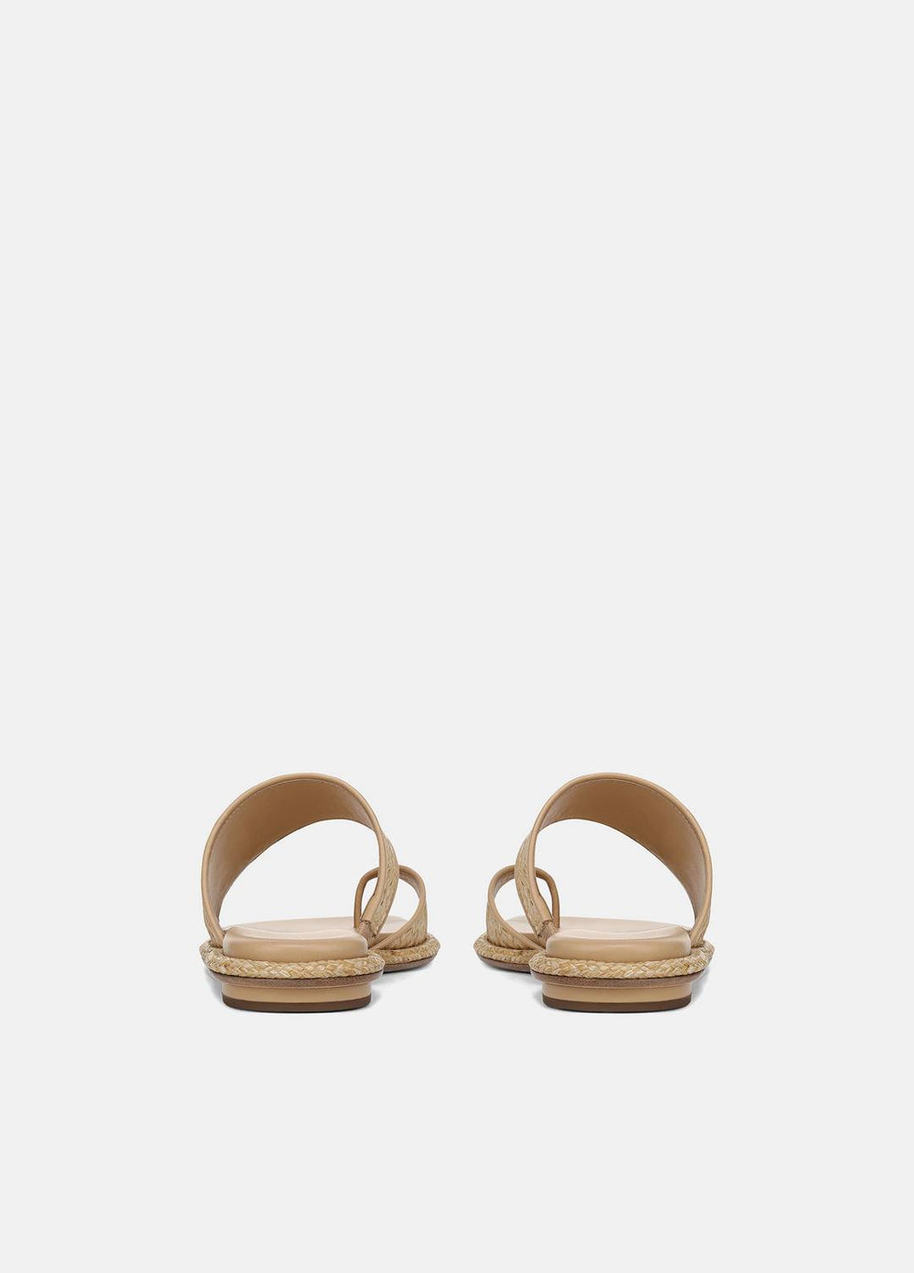 Lukas Raffia Sandal in Shoes - TOASTED WHEAT | VINCE Sale