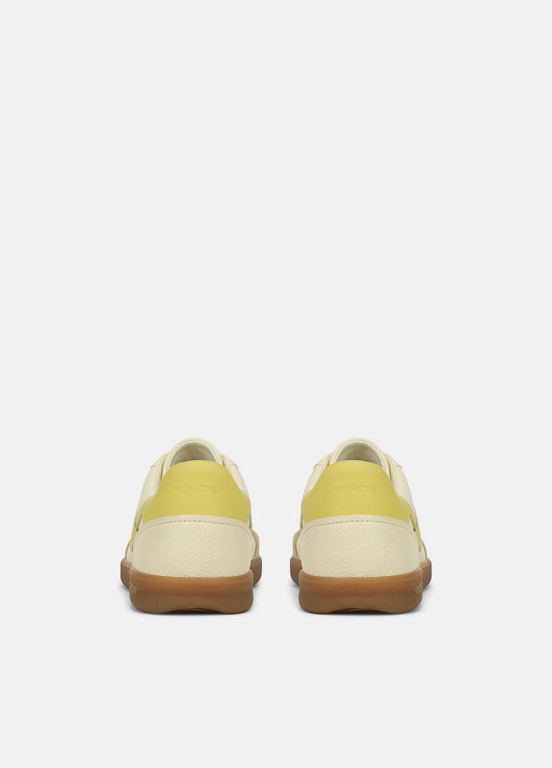 Oasis Leather & Suede Sneaker in Shoes - SAND DUST/STRAW SEED/CHAMOMILE | VINCE Sale