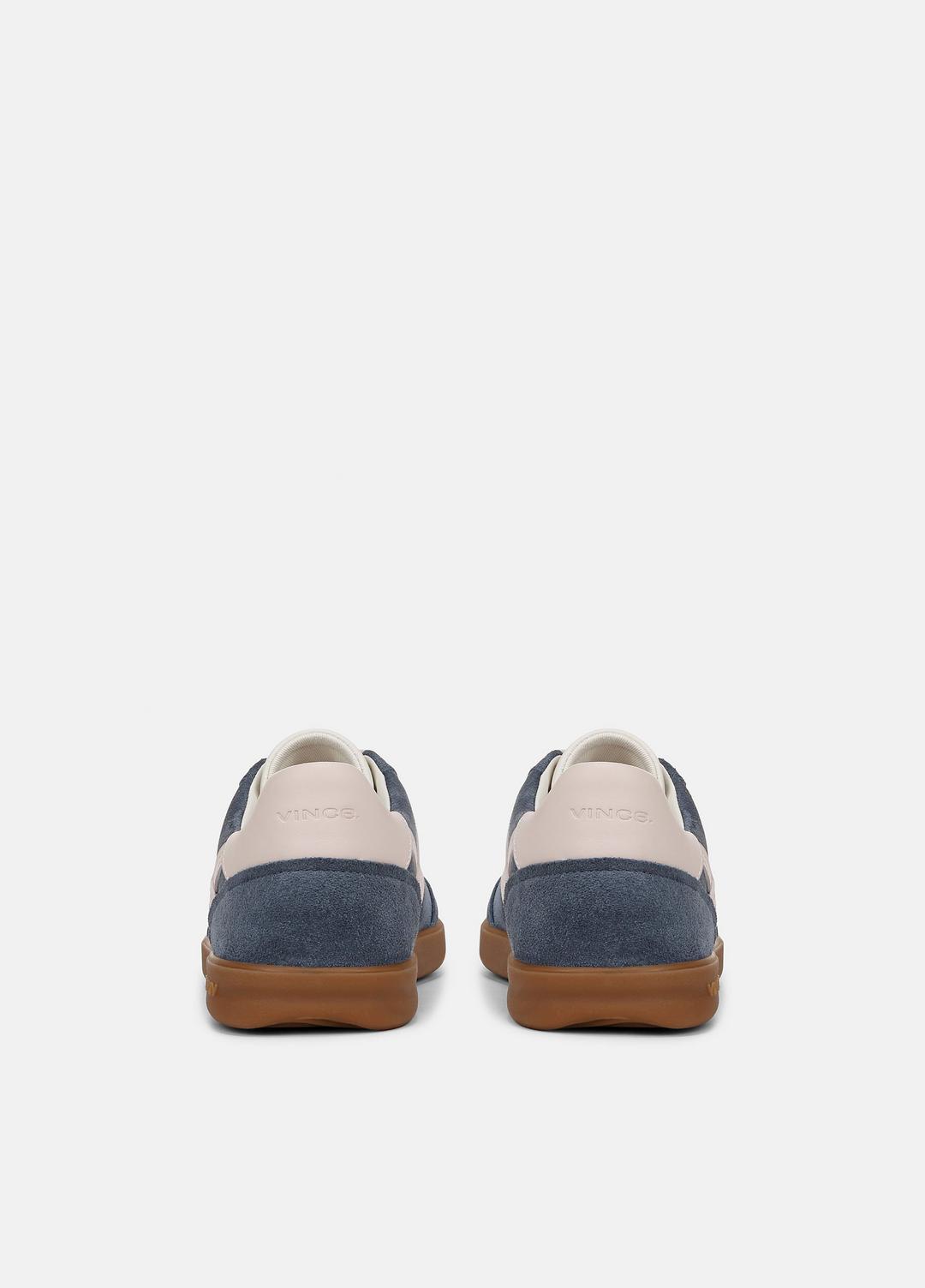 Oasis Suede & Leather Sneaker in Shoes - HUNTINGTON BLUE/POWDER PINK | VINCE Sale