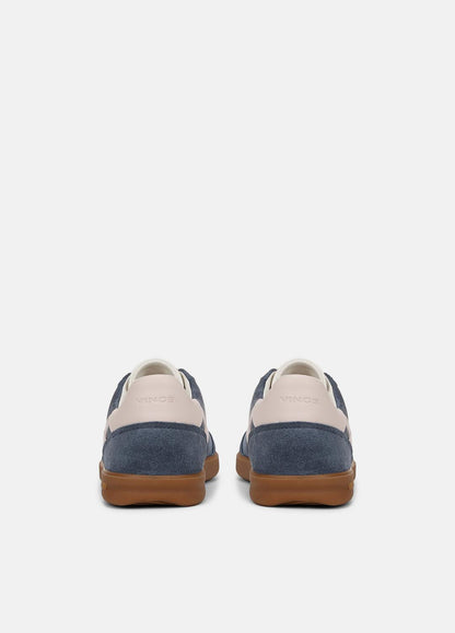 Oasis Suede & Leather Sneaker in Shoes - HUNTINGTON BLUE/POWDER PINK | VINCE Sale