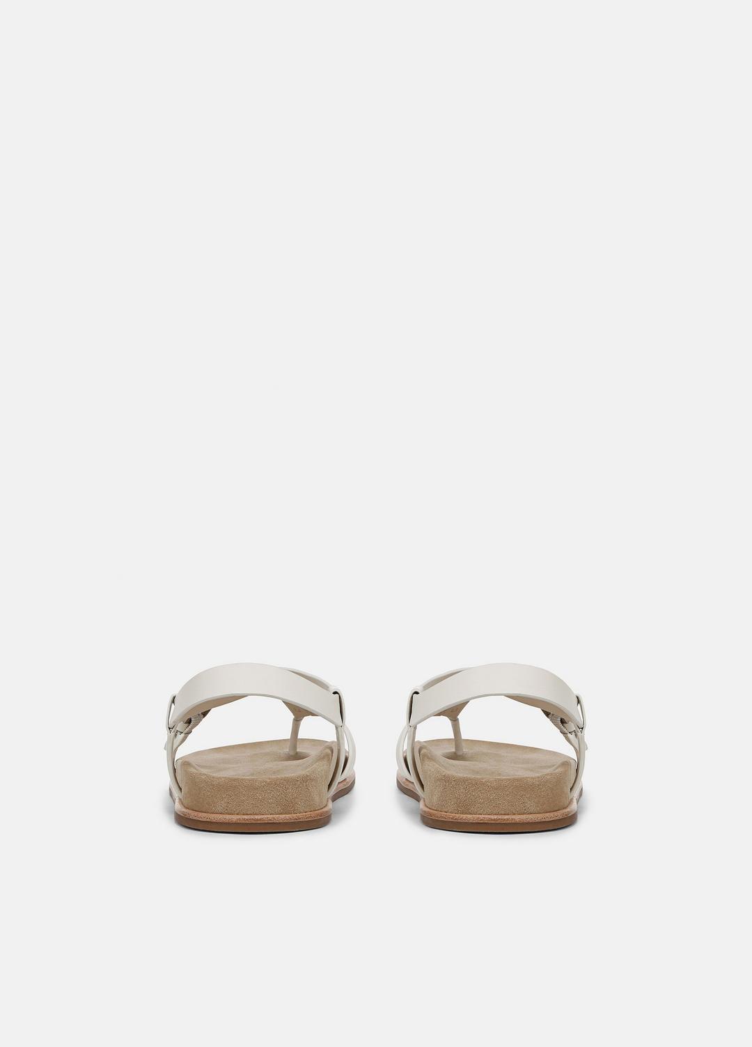 Franca Leather Sandal in Shoes - MILK | VINCE Sale