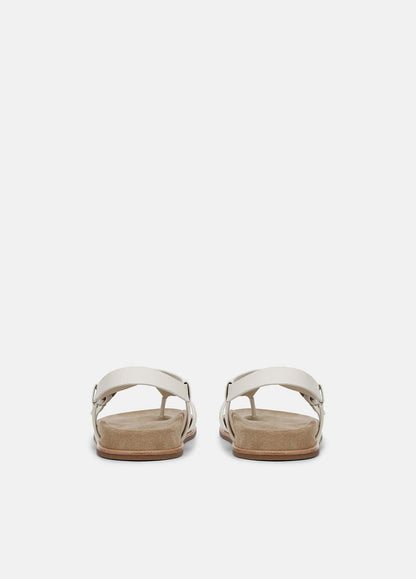 Franca Leather Sandal in Shoes - MILK | VINCE Sale