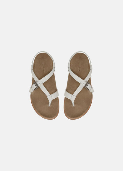 Franca Leather Sandal in Shoes - MILK | VINCE Sale