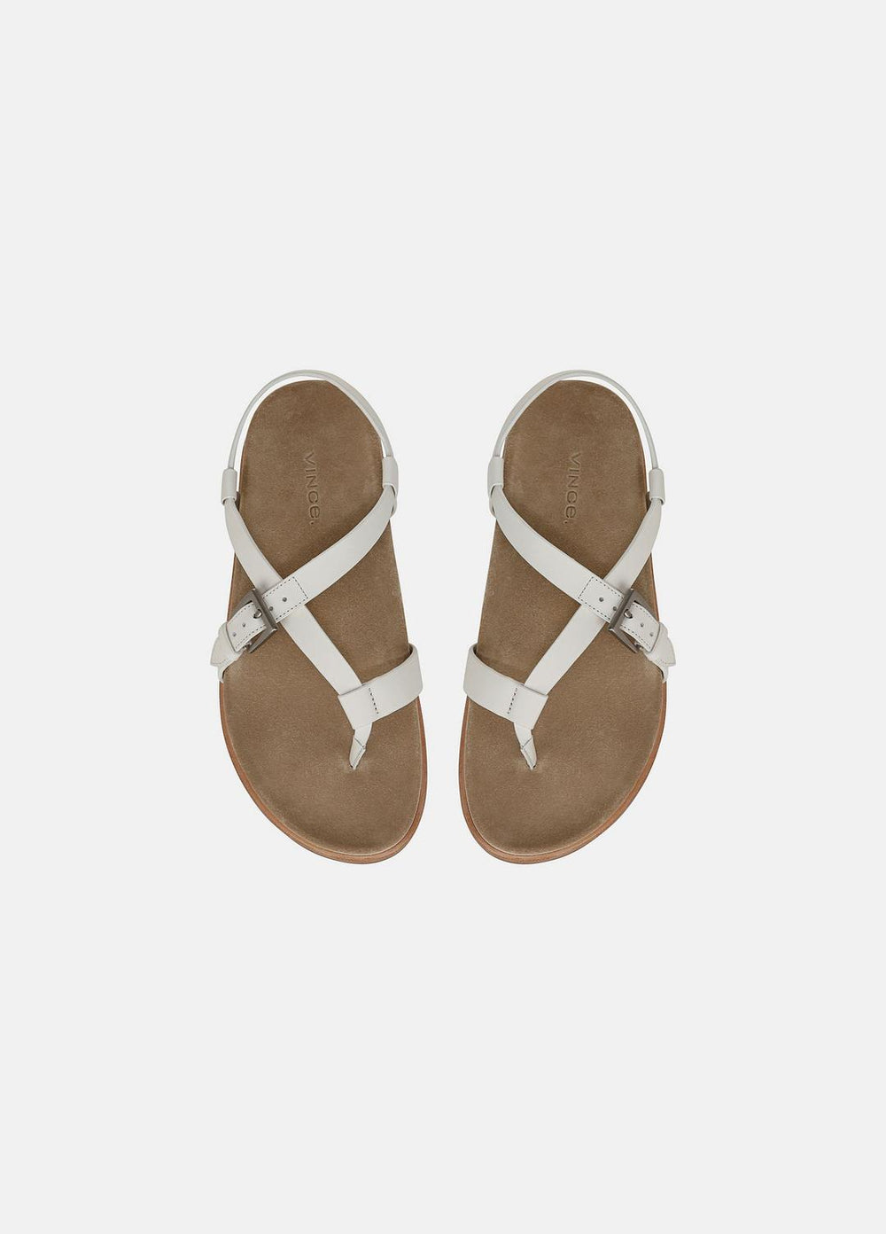 Franca Leather Sandal in Shoes - MILK | VINCE Sale