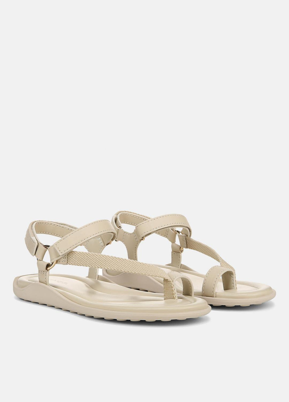 Summer Leather & Canvas Sandal in Shoes - MOONLIGHT | VINCE Sale