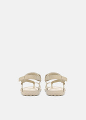 Summer Leather & Canvas Sandal in Shoes - MOONLIGHT | VINCE Sale