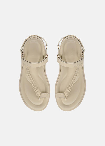 Summer Leather & Canvas Sandal in Shoes - MOONLIGHT | VINCE Sale
