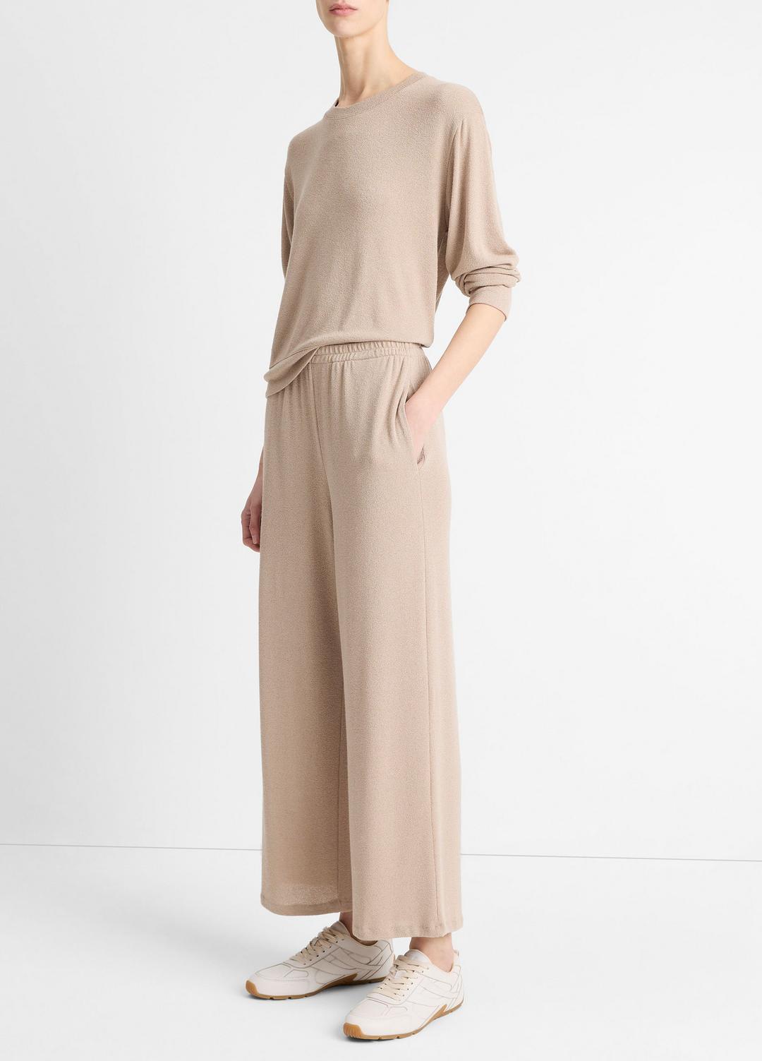 Textured Knit Lounge Pant in Pants & Shorts - SMOKEY QUARTZ | VINCE Sale