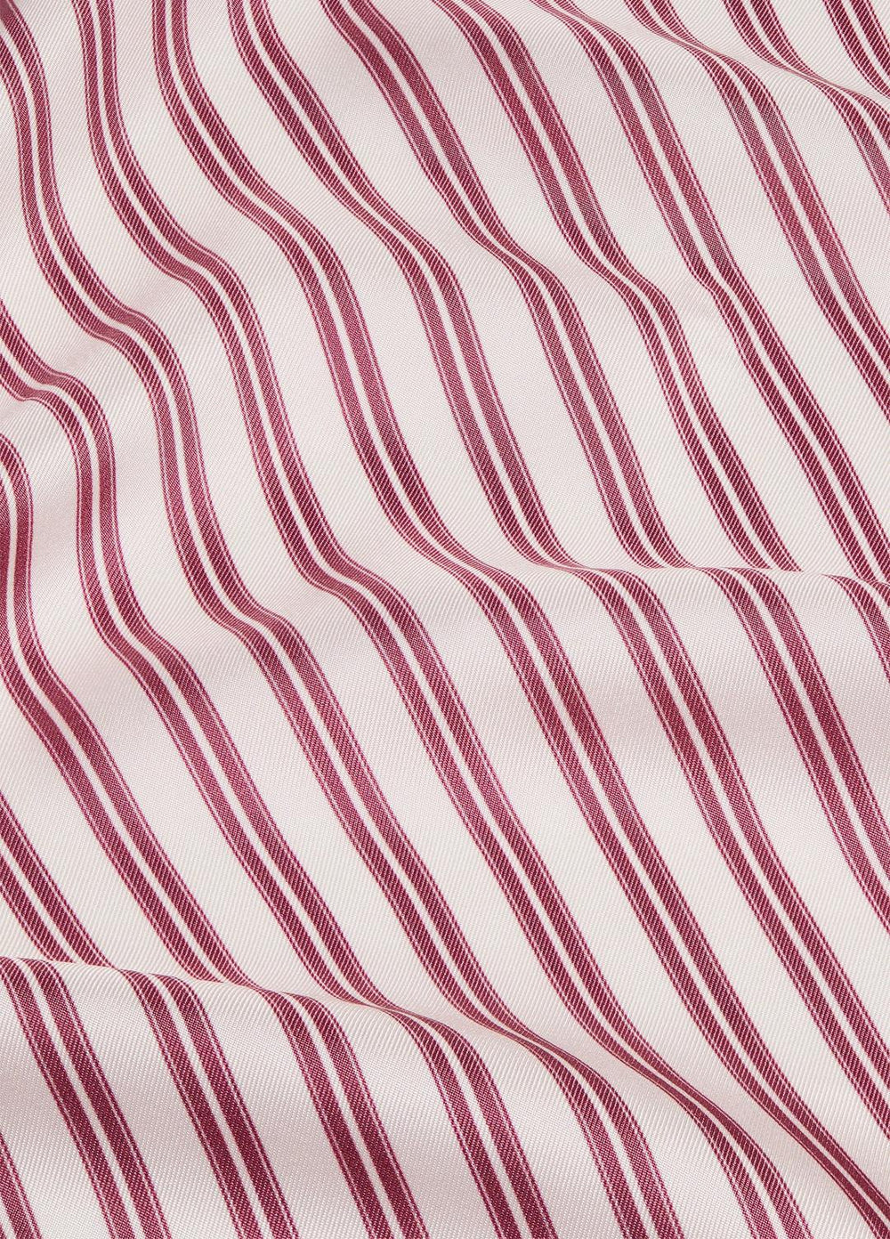 Till Stripe Silk Scarf in Accessories - PEONY WOOD/OFF WHITE | VINCE Sale