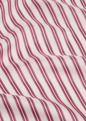 Till Stripe Silk Scarf in Accessories - PEONY WOOD/OFF WHITE | VINCE Sale