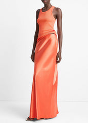 Satin Maxi Skirt in Dresses & Skirts - BURNT ORCHID | VINCE Sale